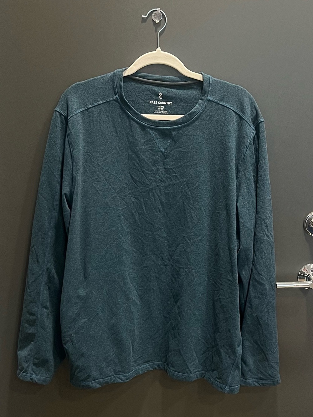 Free Country Micro-Tech Men’s Long Sleeve Performance Shirt XXL